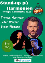 Stand-up på Harmonien